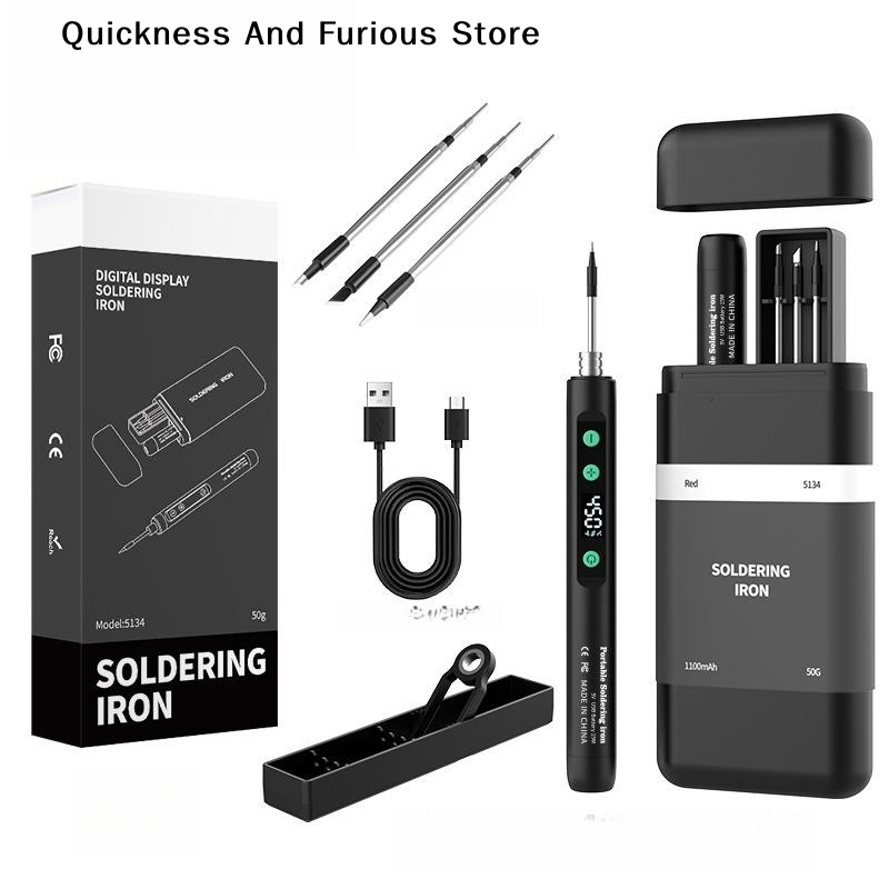 【TO】Alat solder nirkabel denga - Electronics Repair Kit With Soldering Iron ulasan dan harga
