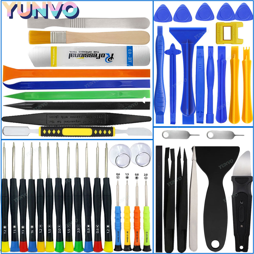 10-48Pcs Set Obeng Magnetik Pr - Electronics Repair Tool Kit ulasan dan harga