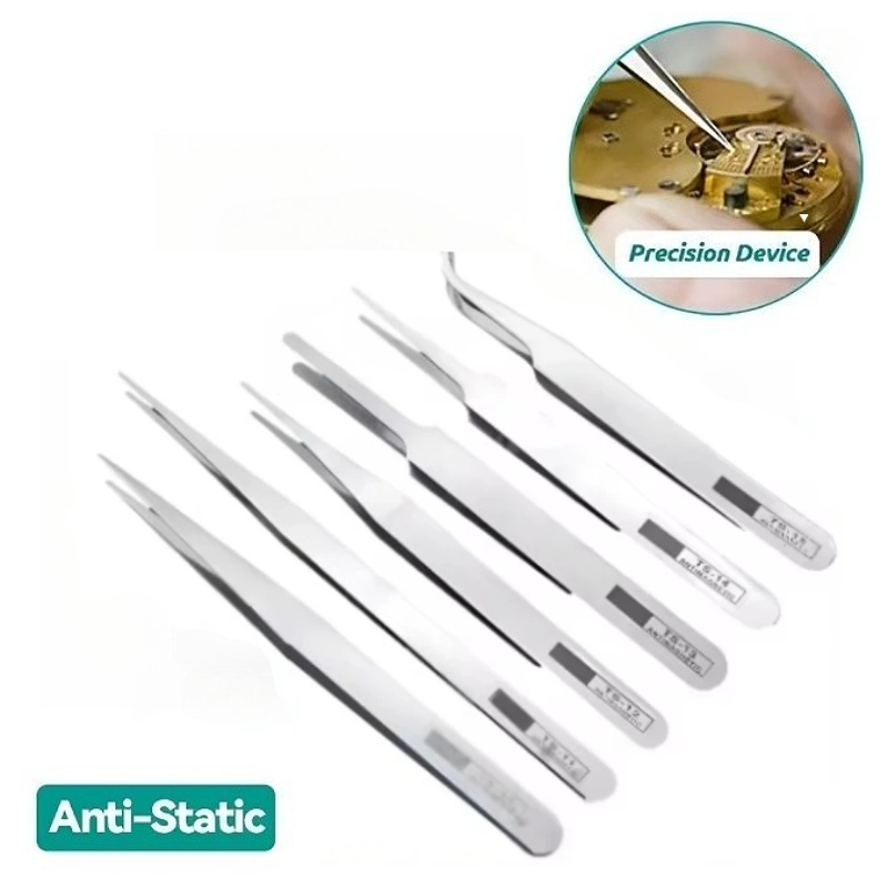 Kit Pinset Baja Tahan Karat An - Electronics Repair Tool Kit ulasan dan harga