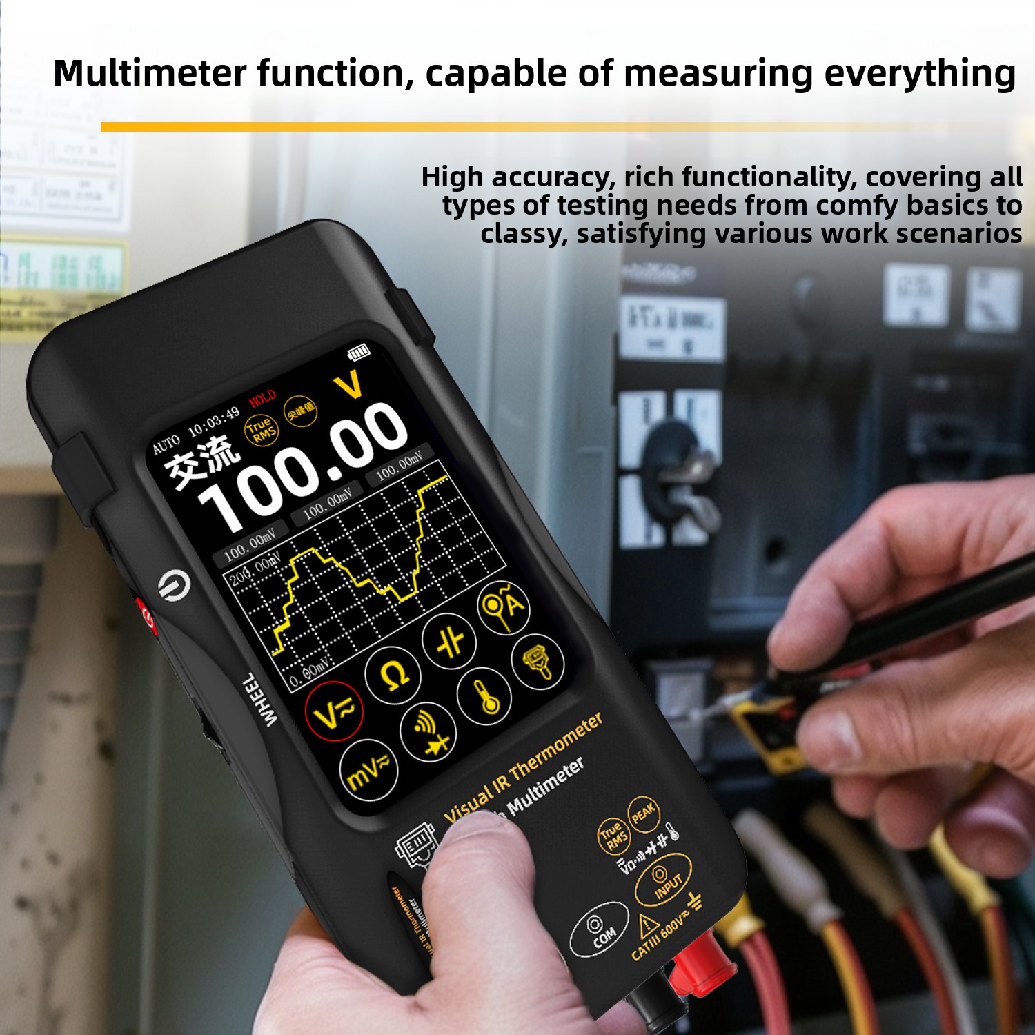 BSIDE SH9 Multimeter Pencitraa - Electronics Repair Images ulasan dan harga