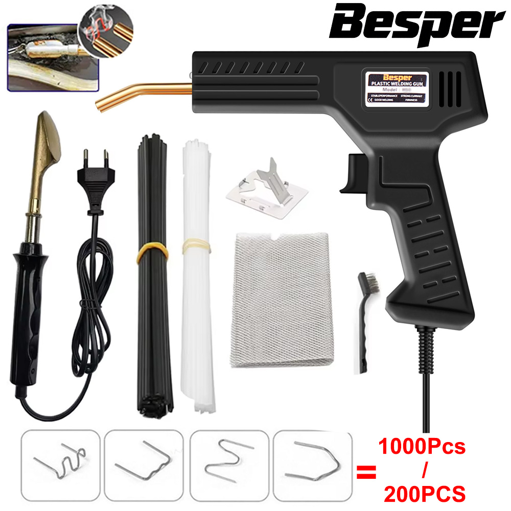 Alat Las Plastik 50W 1000-200P - Electronics Repair Kit With Soldering Iron ulasan dan harga