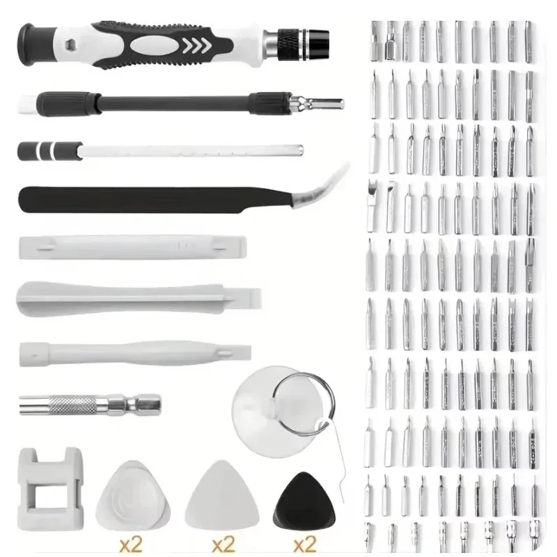 Set Obeng Multifungsi 115 in 1 - Electronics Repair Tool Kit ulasan dan harga